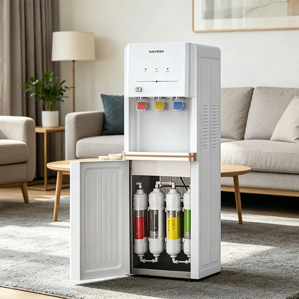 ​Vật liệu cấp thực phẩm trong máy lọc nước: Ống thép không gỉ 304, AS, PP và Silicone